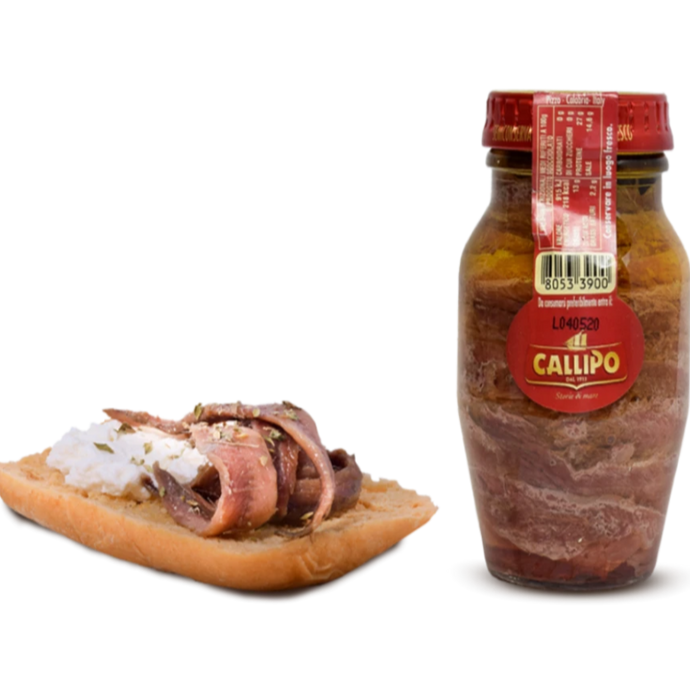 Filetti di alici sott'olio